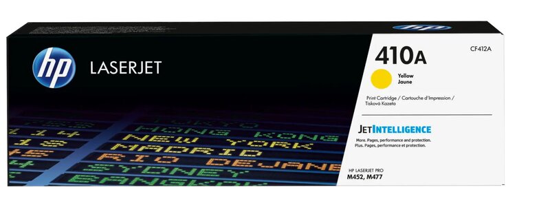Toner Yellow, Black, CF410A .HP LJ PRO M452,MFP M477, MFP 377 DW